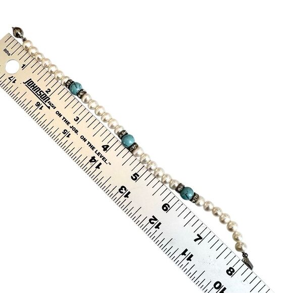 Danbury Mint Freshwater Pearl Bracelet • Sterling 925 Clasp - Picture 9 of 10